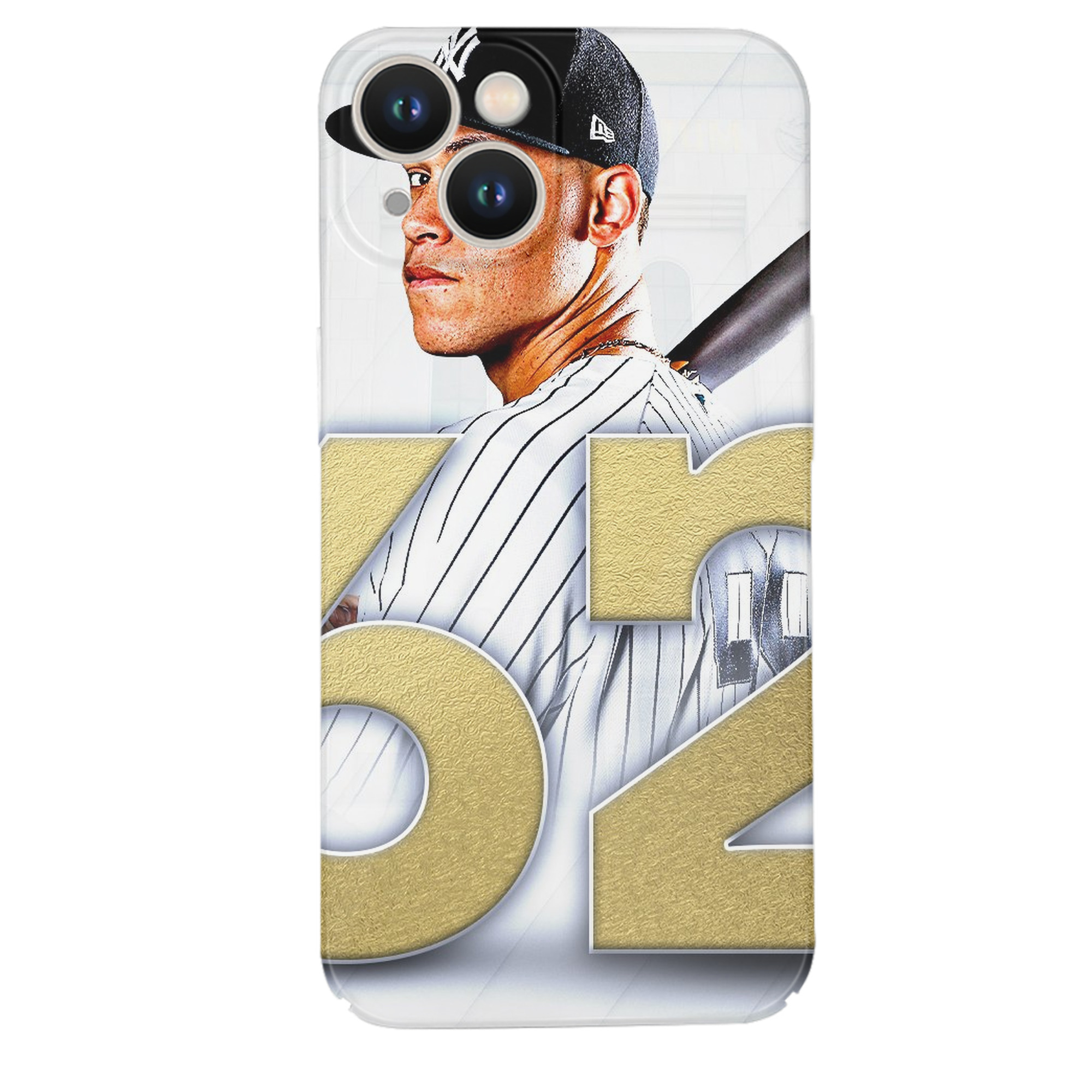aaron judge 62nd home run IPhone 14 Series Full-Cover Hard Case – Shockproof With Raised Camera Protection – Precise Cutouts, Wireless Charging Compatible – Durable, Anti-Yellowing, Easy To Clean